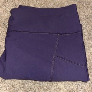 Purple leggings